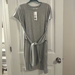 New Direction Gray T-Shirt Dress XL